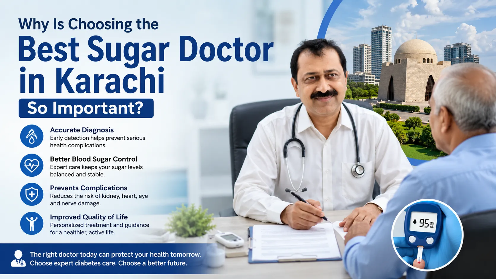 Why Is Choosing the Best Sugar Doctor in Karachi So Important
