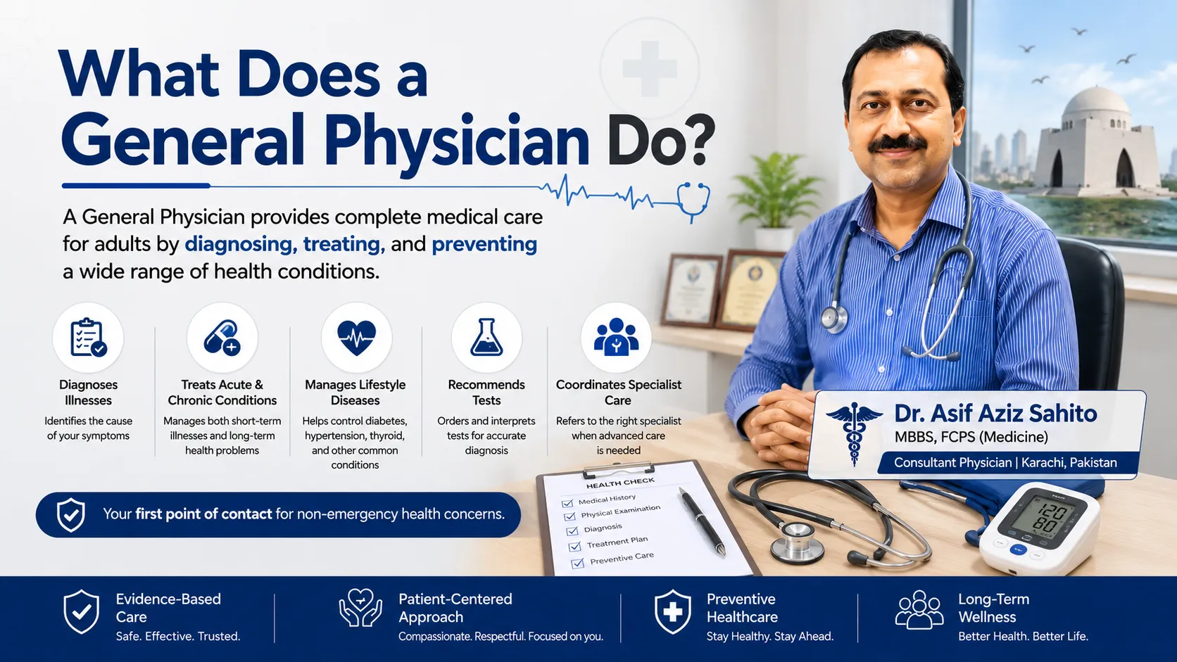 What Does a General Physician Do