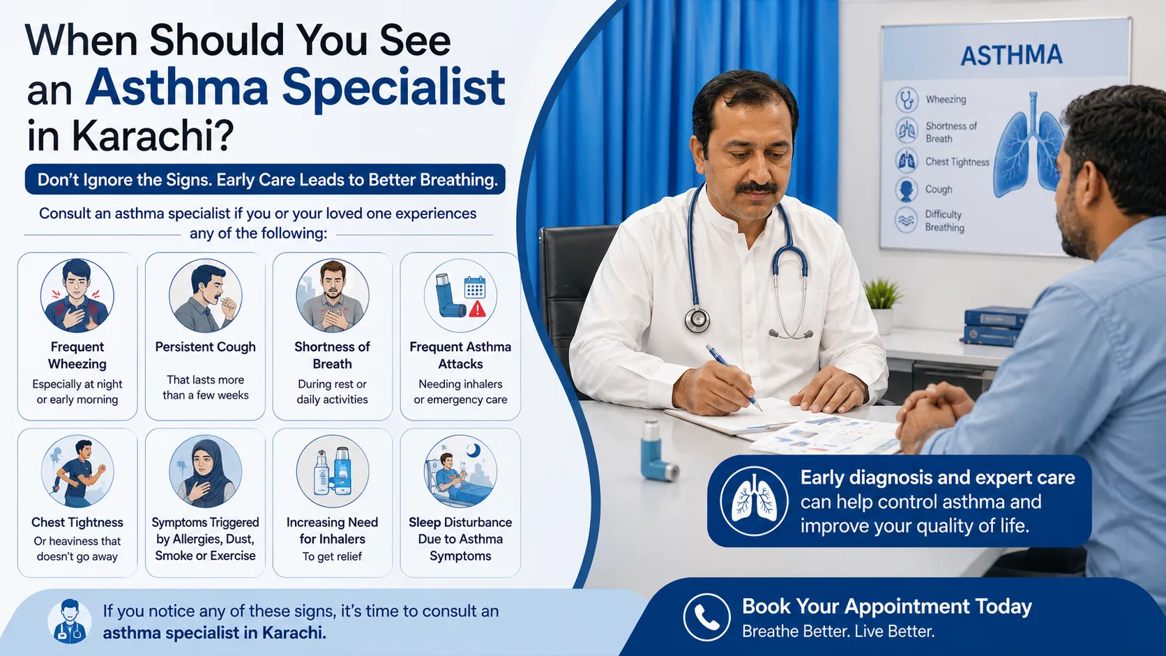When Should You See an Asthma Specialist in Karachi