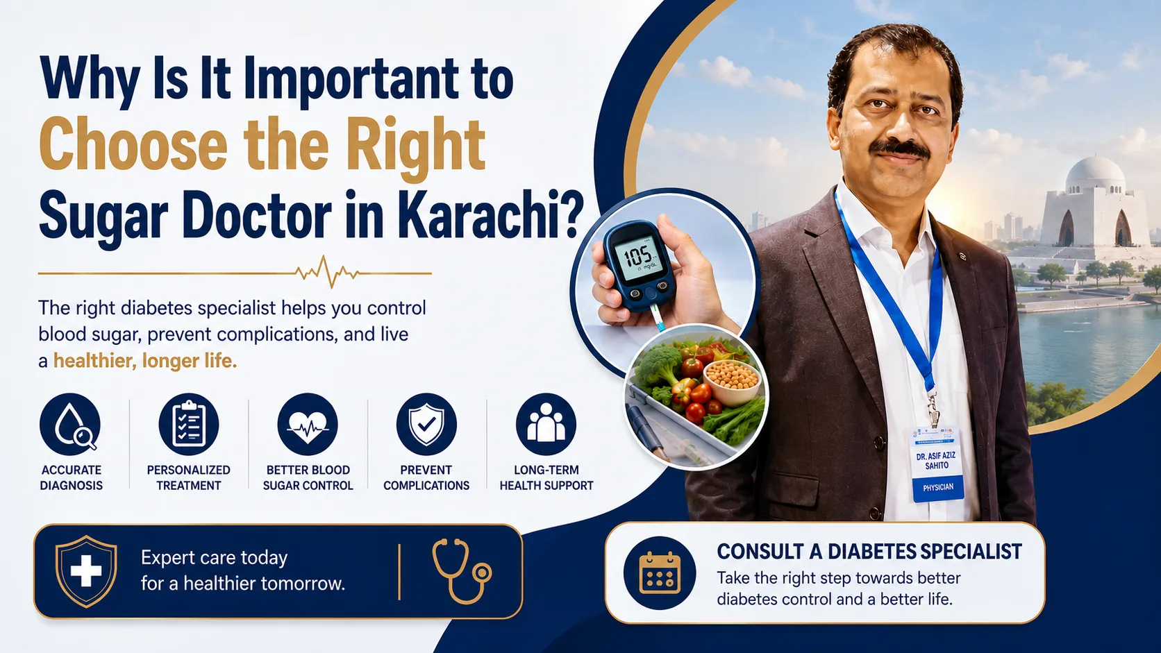 Why Is It Important to Choose the Right Sugar Doctor in Karachi