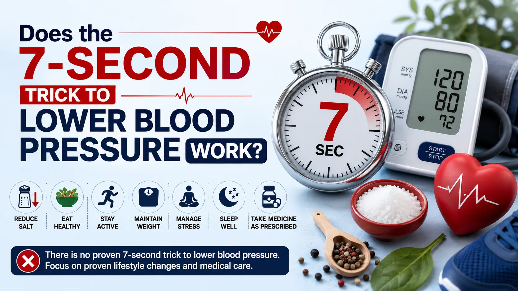 Does the 7-Second Trick to Lower Blood Pressure Work