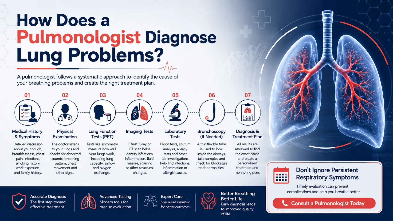 How Does a Pulmonologist Diagnose Lung Problems