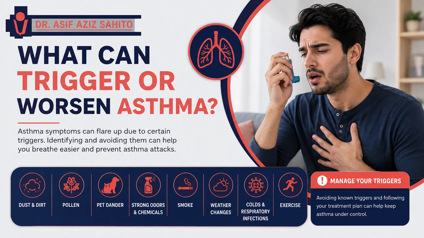 What Can Trigger or Worsen Asthma