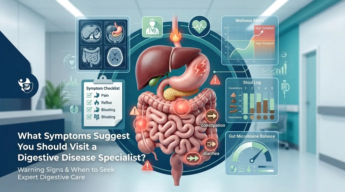 What Symptoms Suggest You Should Visit a Digestive Disease Specialist