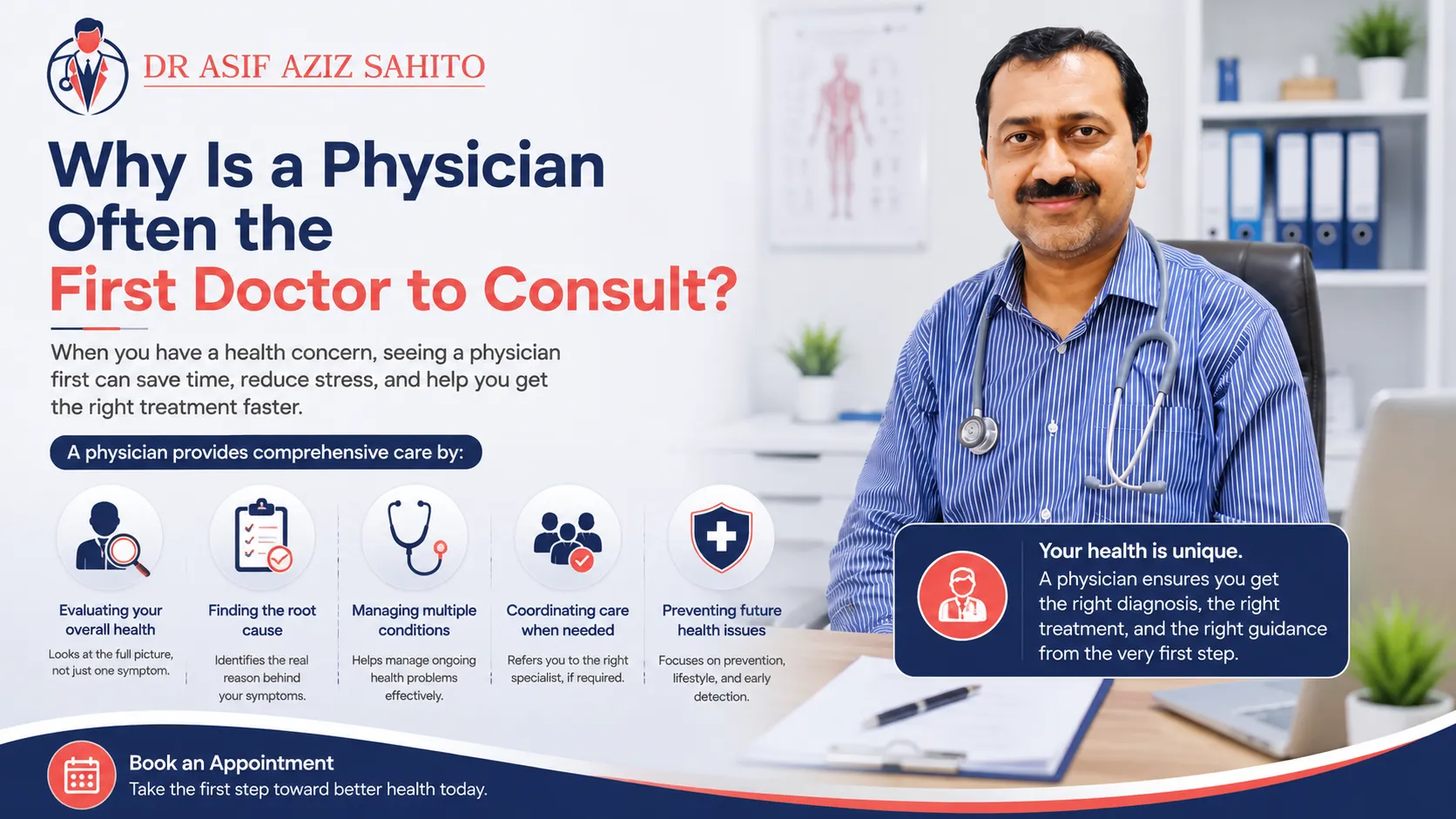 Why Is a Physician Often the First Doctor to Consult