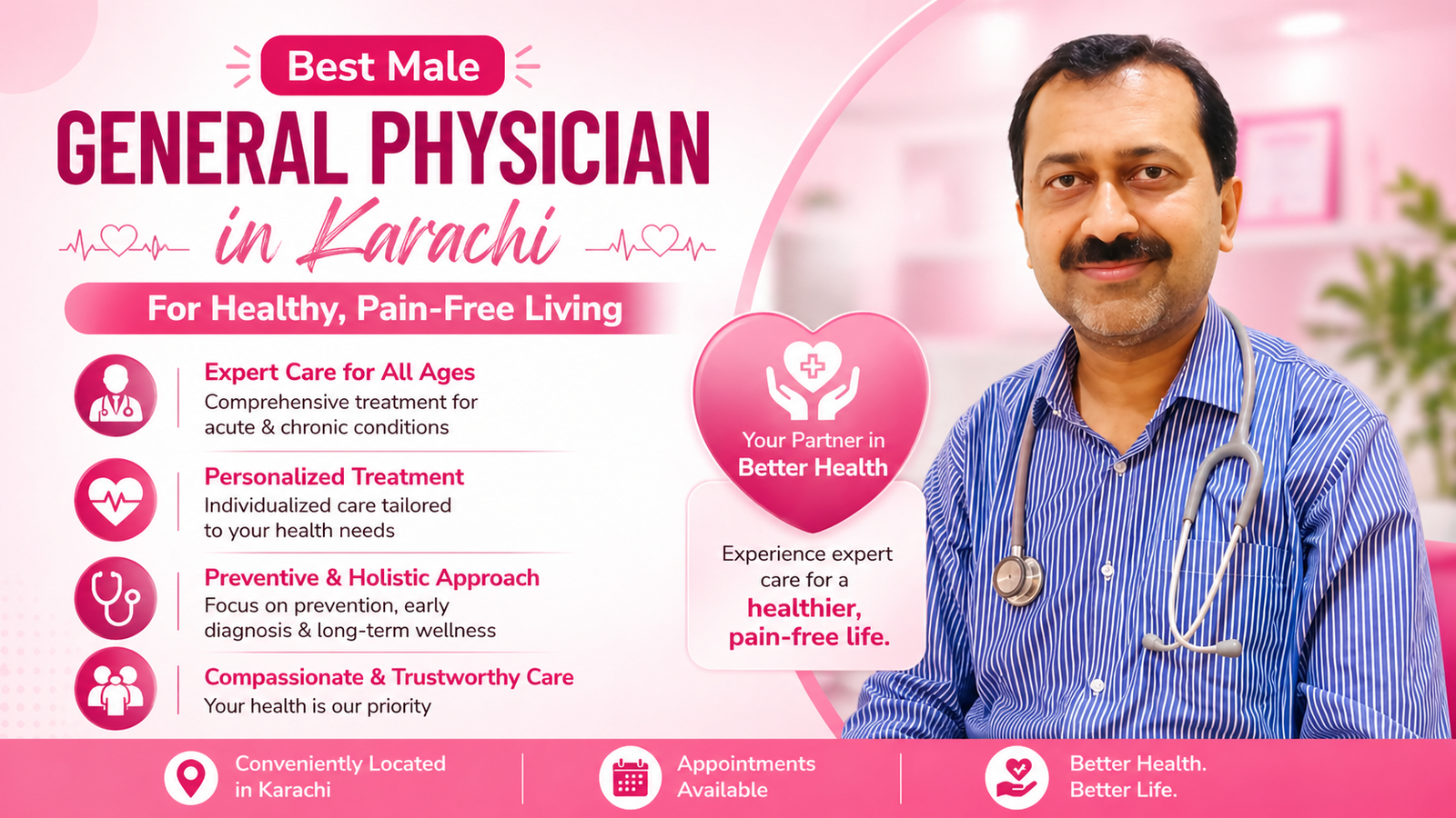 : Best Male General Physician in Karachi