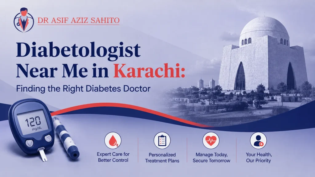 Diabetologist Near Me in Karachi