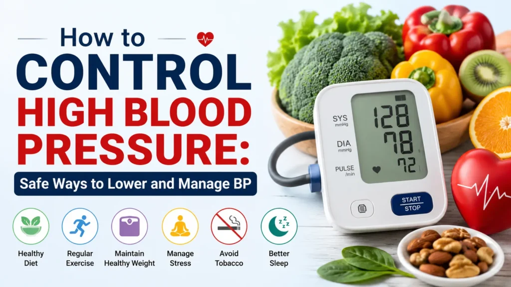 How to Control High Blood Pressure