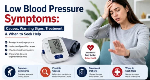 low blood pressure symptoms