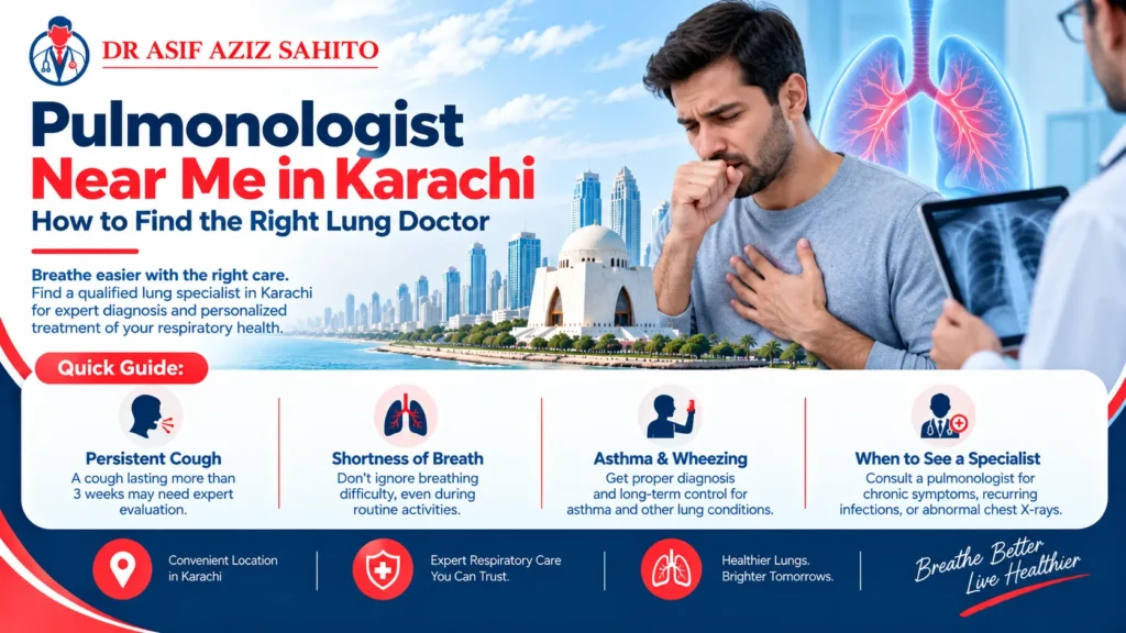 Pulmonologist Near Me in Karachi
